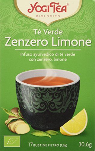 Tè Verde allo Zenzero e Limone 
