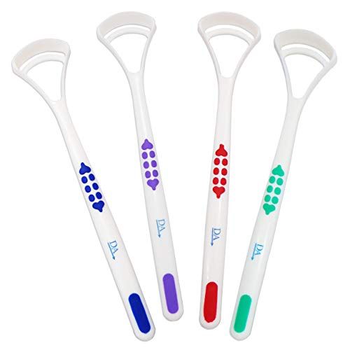 Tongue Scraper Cleaner x 4 ~ Dental Aesthetics