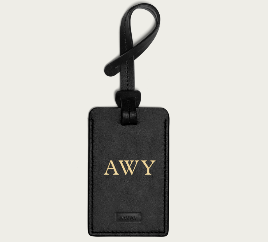 away luggage tag