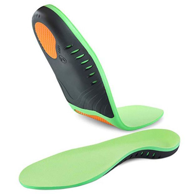 best orthotic insoles for high arches
