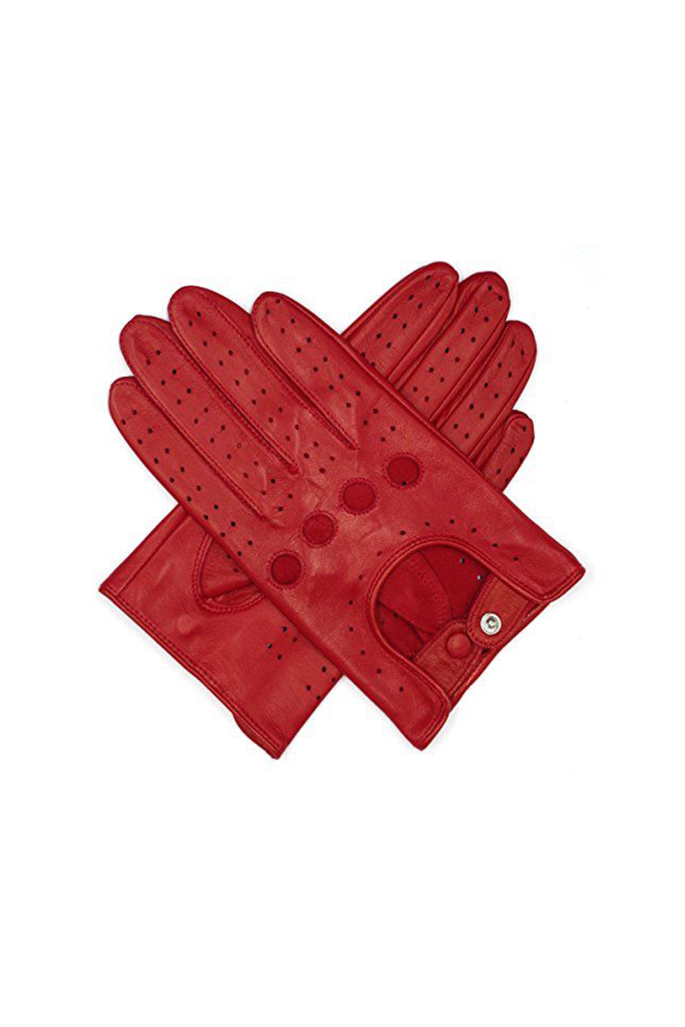Lambskin Leather Driving Gloves