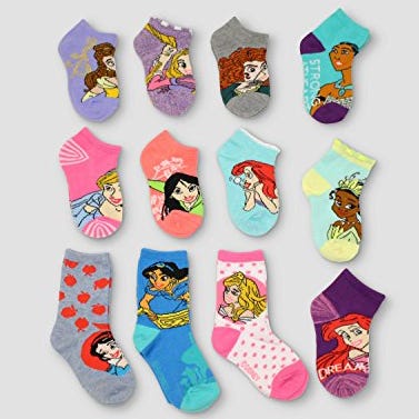 Girls Disney Princess Sock Advent Calendar Girls Disney Princess Sock Advent Calendar