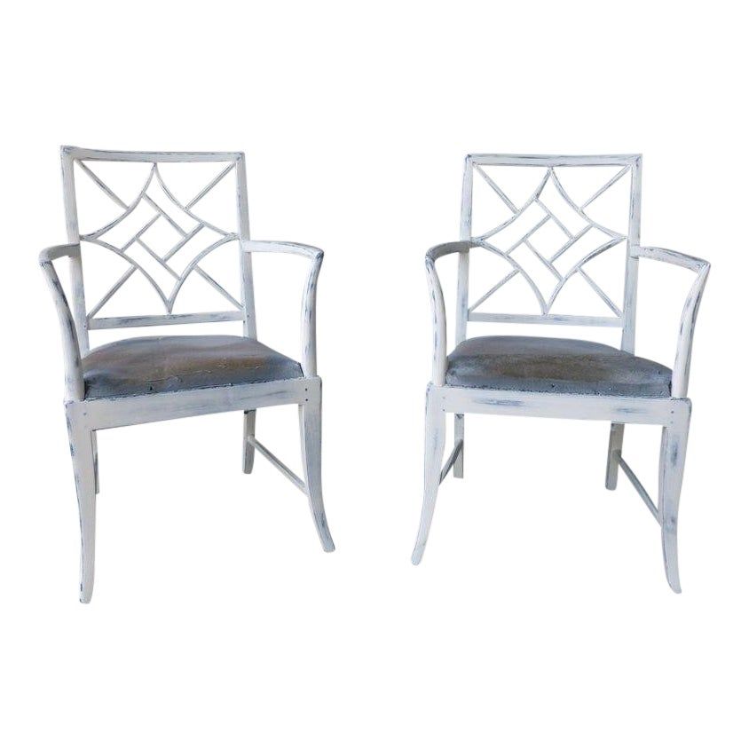 Vintage Chippendale Chairs