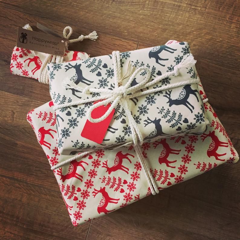 Reusable Cotton Gift Wrap, from £10