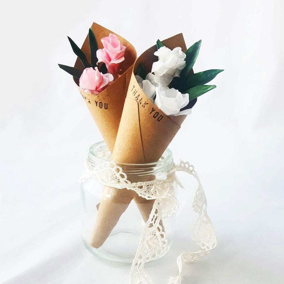 Personalized Mini Flower Bouquet Personalized Mini Flower Bouquet