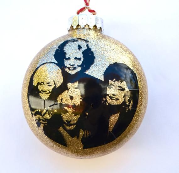 golden girl ornaments