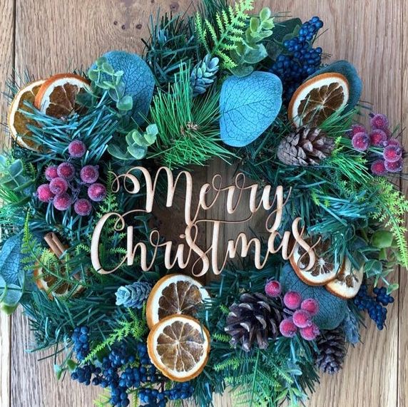 Artificial Christmas wreath, from £24