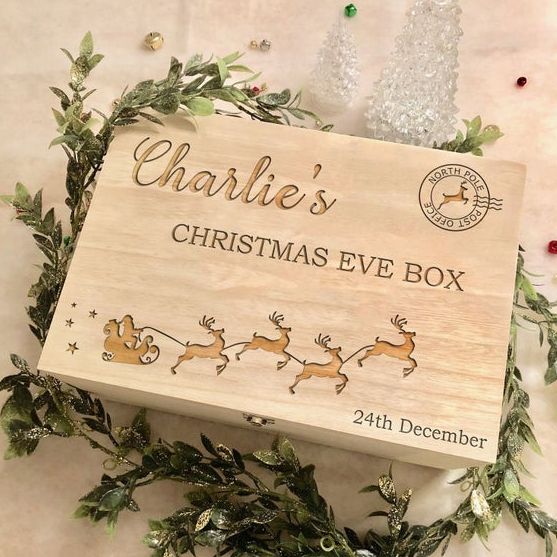 Luxury Personalised Large Christmas Eve Box, £28.99
