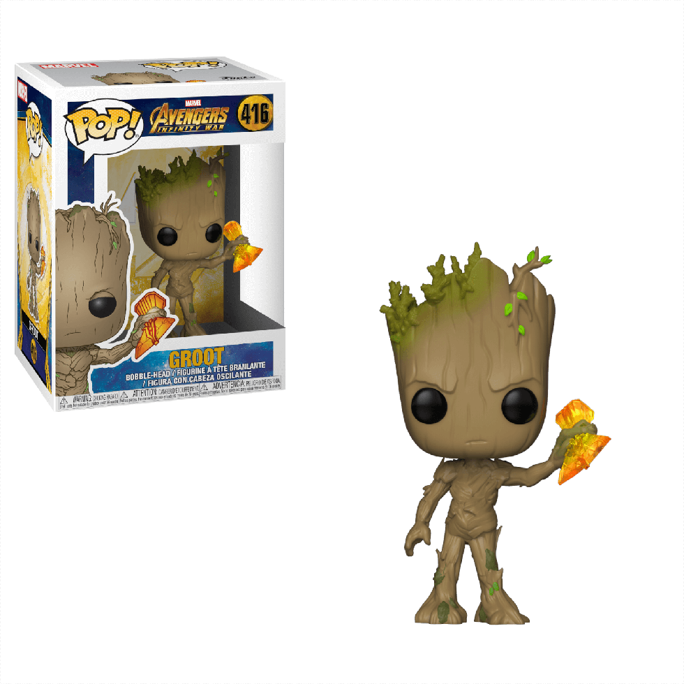 Funko POP Movies: Guardians of The Galaxy 2 Flying Rocket Toy Figure