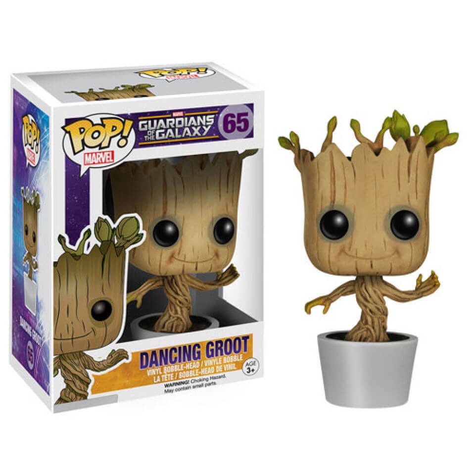 Marvel Guardians of the Galaxy Dancing Groot Pop!  vinyl figure