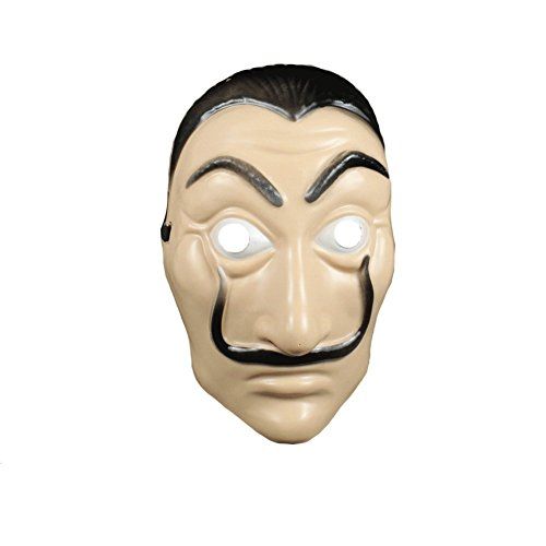 Salvador Dali Realistic Mask