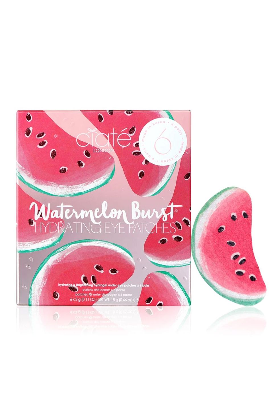 Ciaté London Watermelon Burst Hydrating Eye Patches