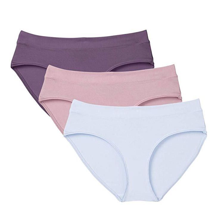Fruit of the Loom® Women's Cotton Stretch Boy-Shorts 3-Pack 