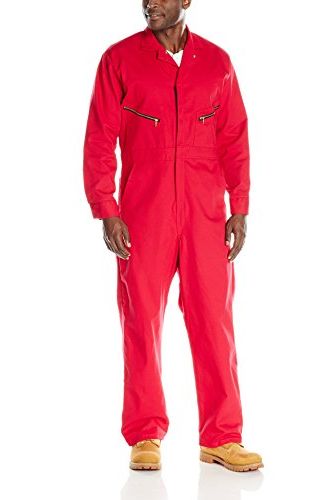 Zip-Front Cotton Coverall