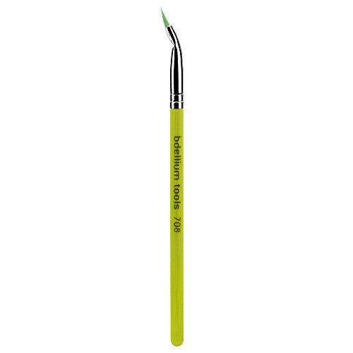 Bdellium Tools Professional Eco-Friendly Bent Eyeliner Brush