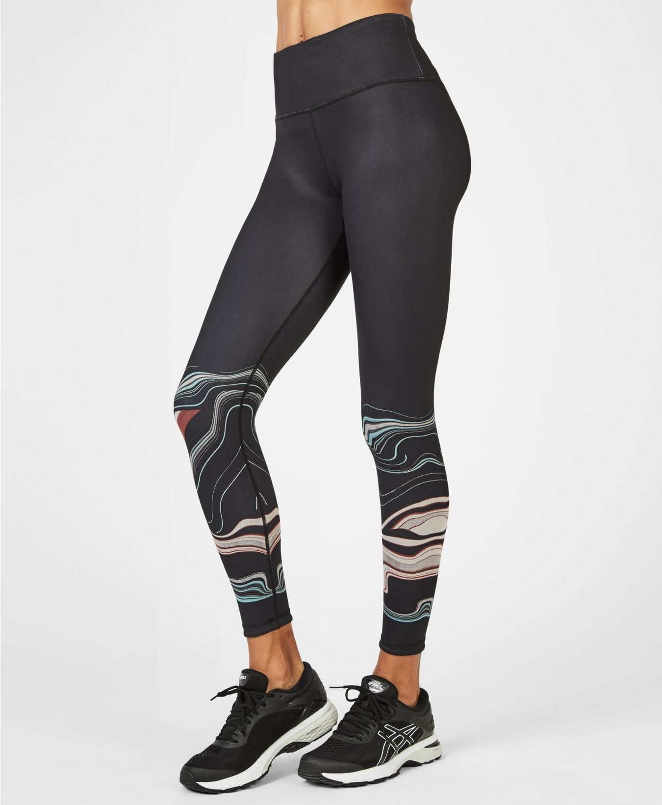 Ladies Full Length Fitted Yoga Pants Womens Organic Cotton Leggings Stretchy Solid Color Long Basic Bottoms
