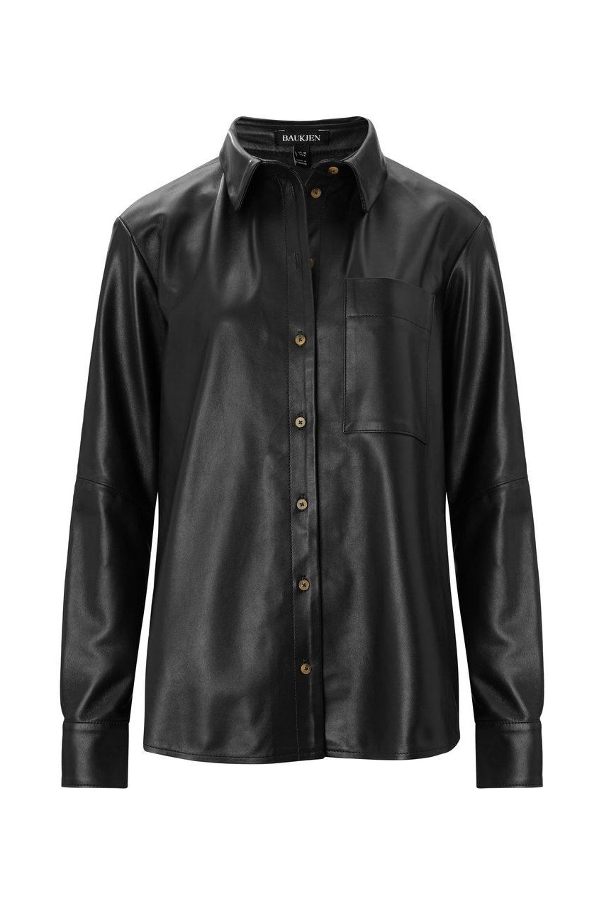 Rachel Leather Shirt, £379
