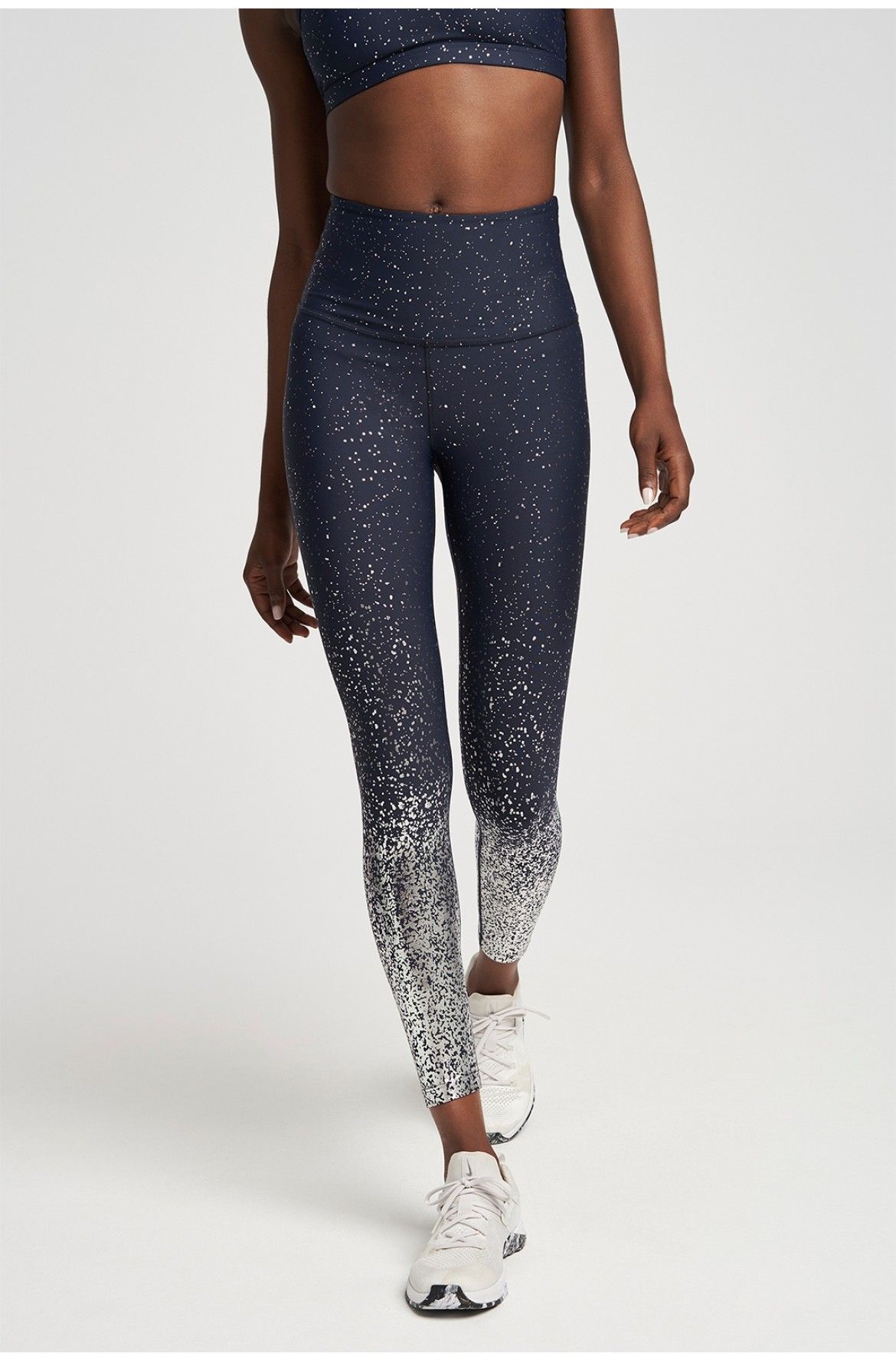 Beyond Yoga Leggings Victory Blue-Active Slate Spot On Reflective Spotte… | Yoga  leggings, Clothes design, Spandex leggings