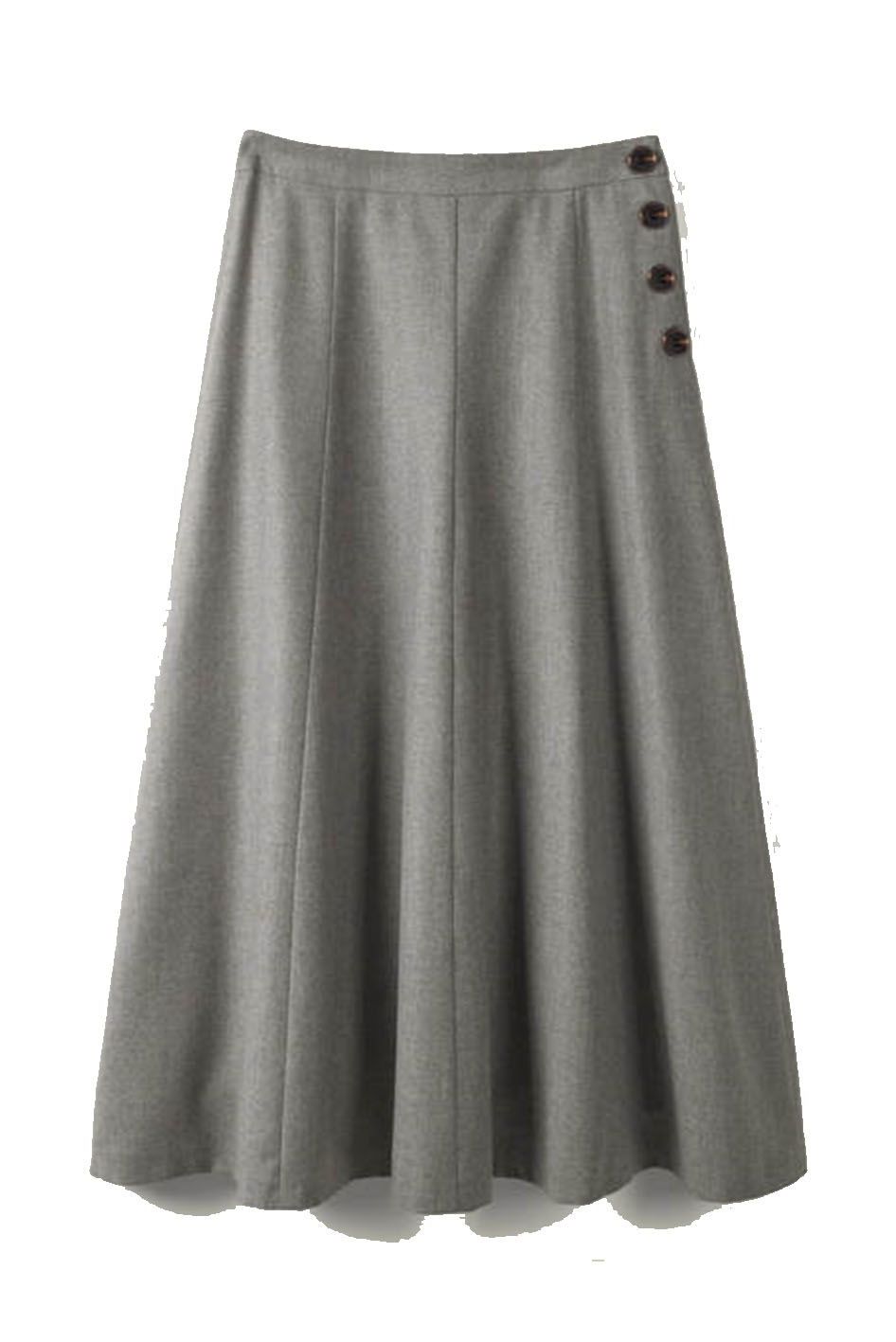 Esme British Tweed Midi Skirt, £120