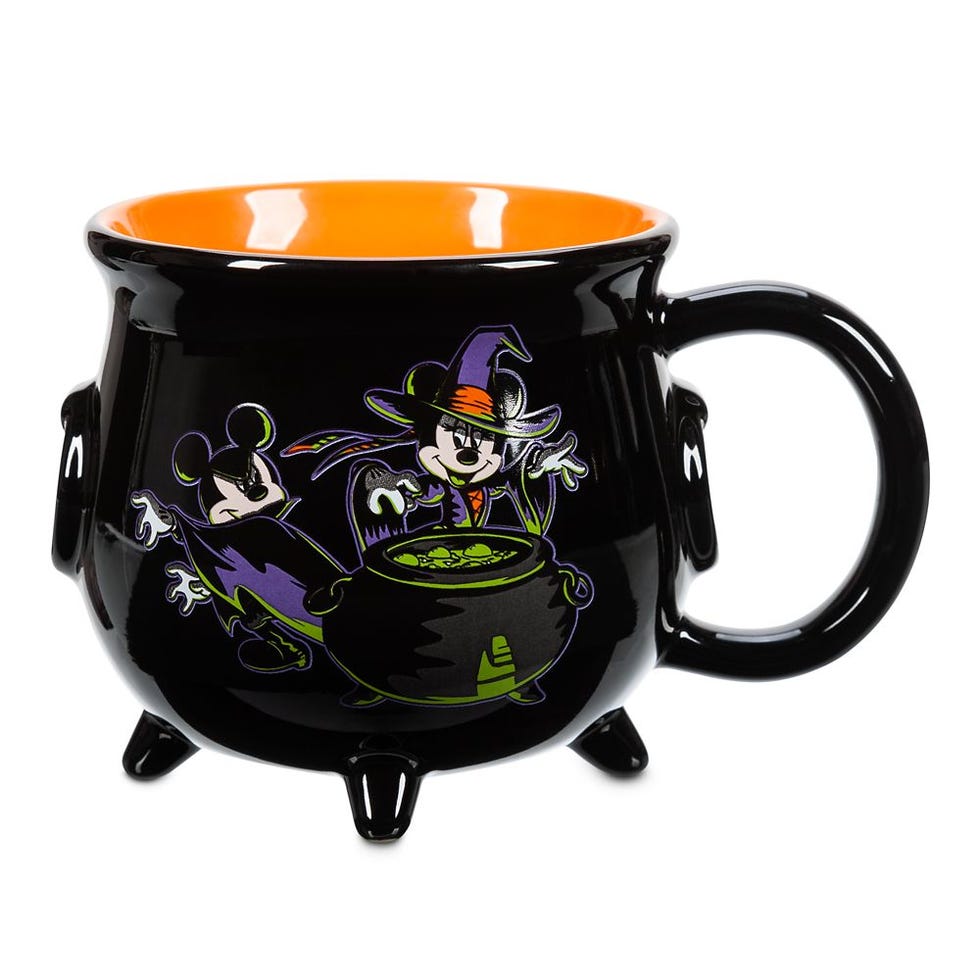 Hot Topic Disney Mickey Mouse Pumpkin Tea Pot and Cups Set Hot