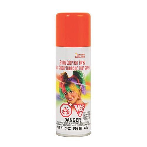 Orange Hair Spray Color
