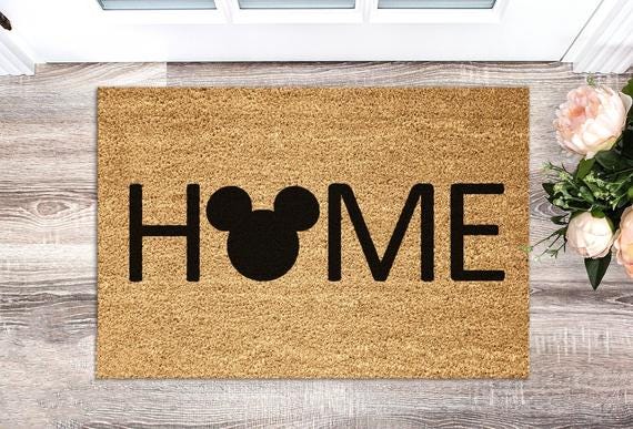 Mickey Welcome Mat