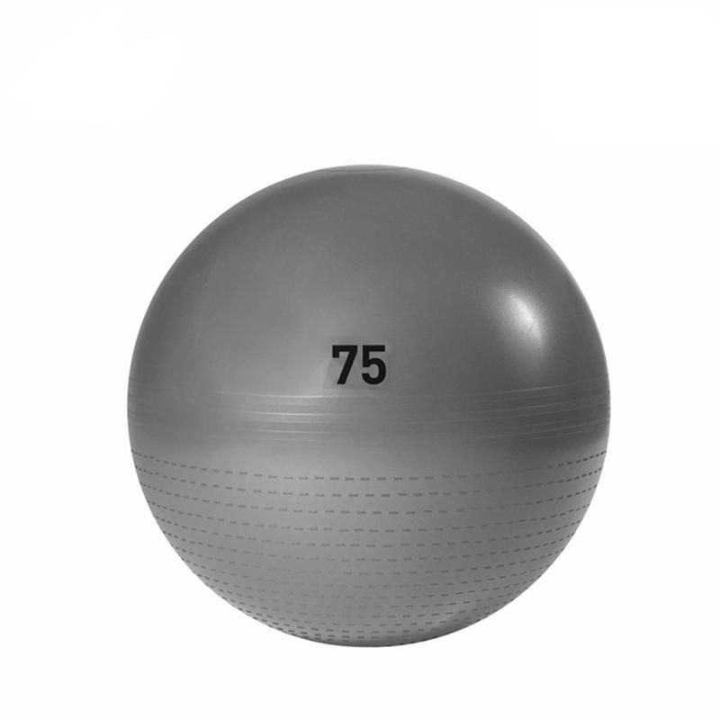 瑜珈入門單品推薦９：Training 伸展減壓瑜珈球(灰) 75cm，NT$1,180
