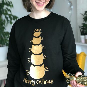 The best cat Christmas jumpers for the most dedicated