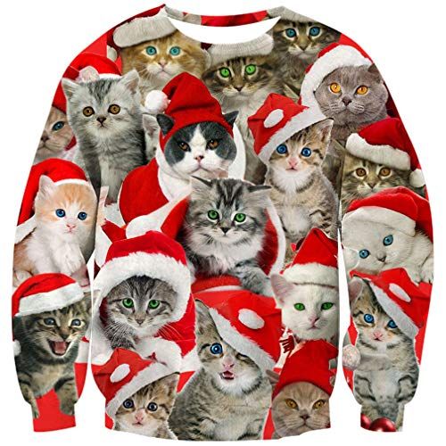 Ladies cat clearance christmas jumper