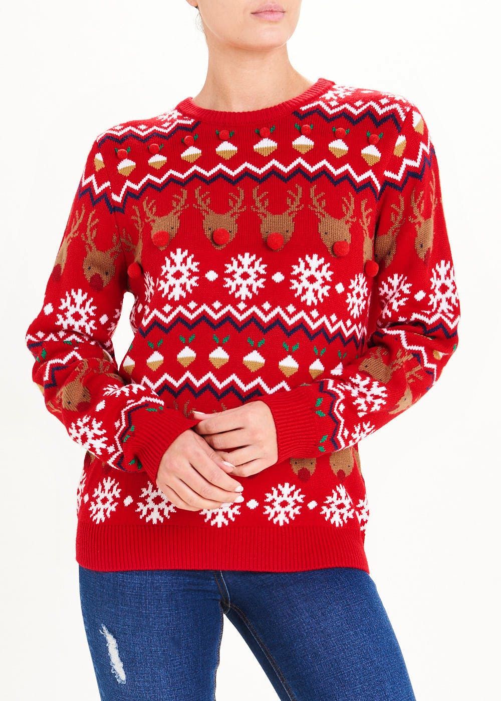 Matalan christmas outlet jumpers for ladies