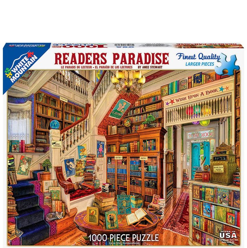 Readers Paradise 1,000-Piece Jigsaw Puzzle