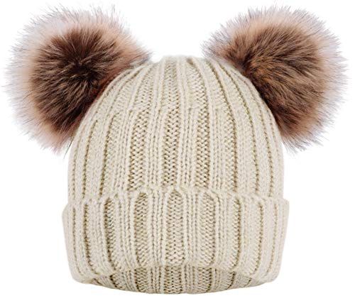 Arctic Paw Cable Knit Beanie 