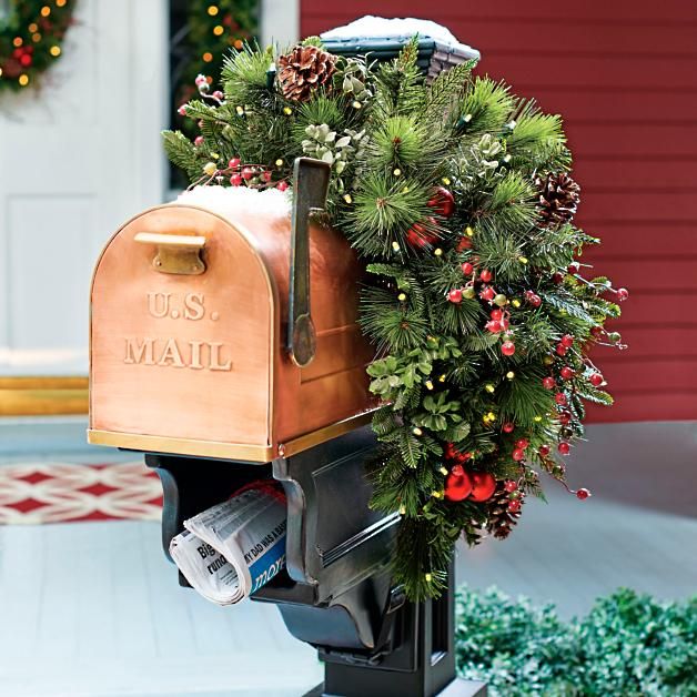 Mackinley Cordless Mailbox Swag