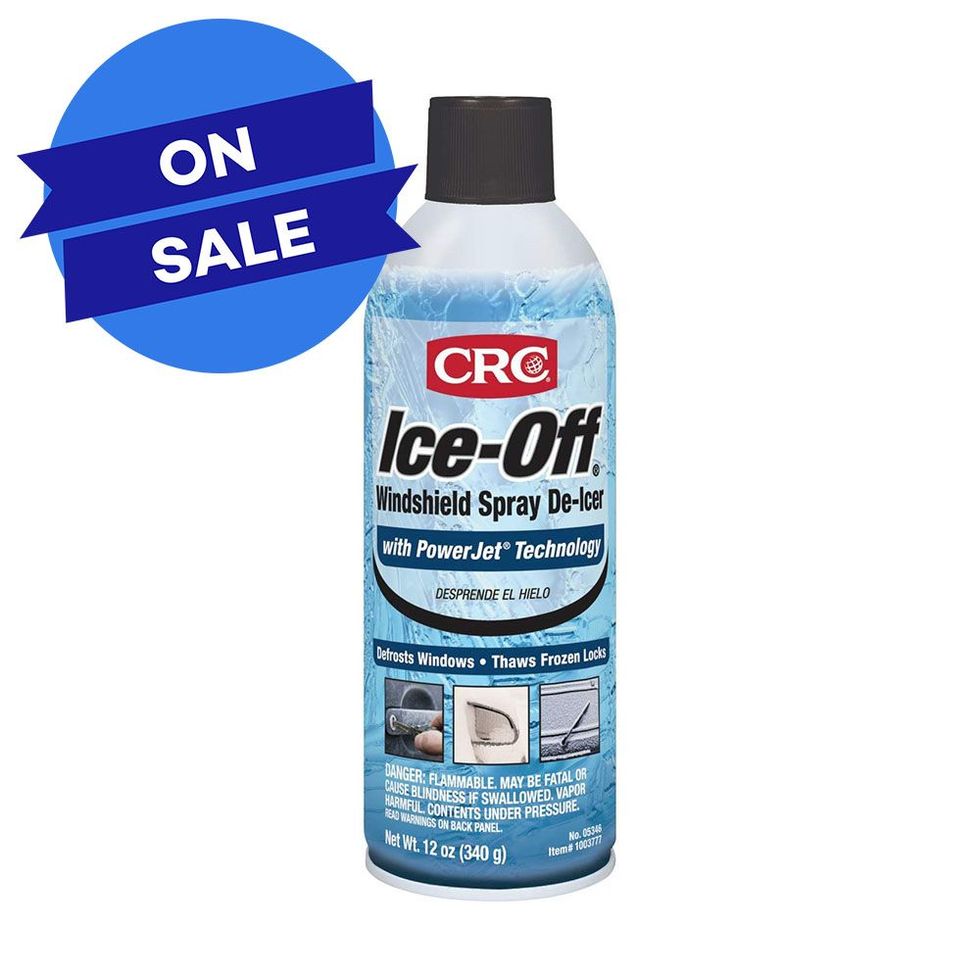 CRC 05346 Ice-Off Windshield Spray De-Icer; 12 oz.
