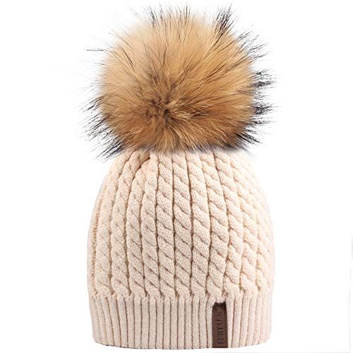 Warm Fur Bobble Pom Pom Hat