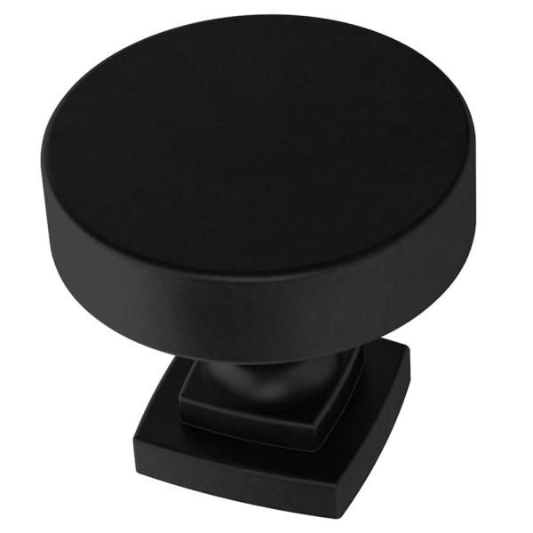 Liberty Classic Bell 1-1/4 in. (32mm) Matte Black Cabinet Knob