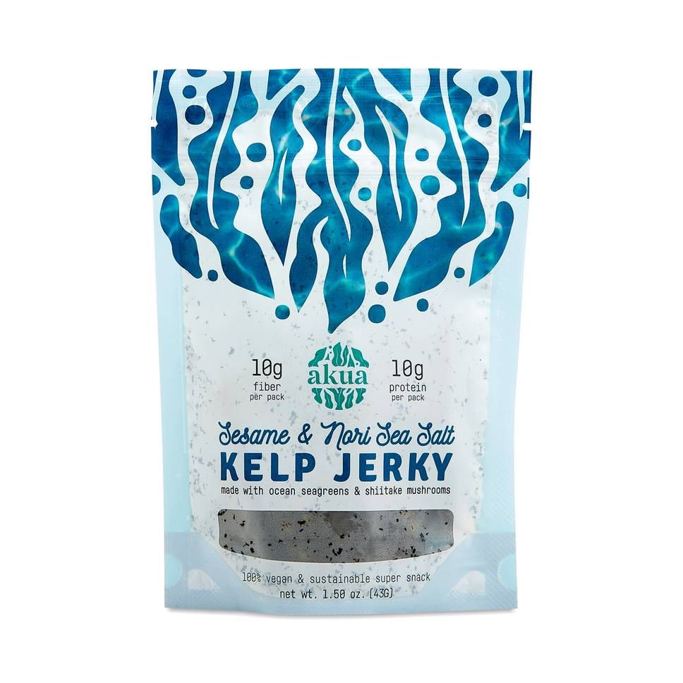Kelp Jerky, Sesame, And Nori Sea Salt