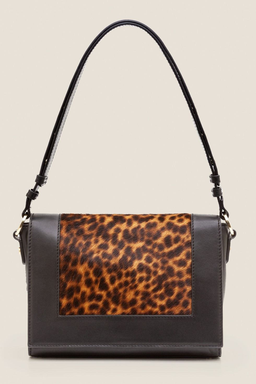 Stamford Multiway Bag - Tan Leopard/Black