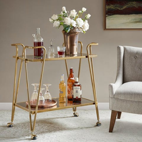 pix Bar Cart In Living Room 15 stylish bar carts every hostess