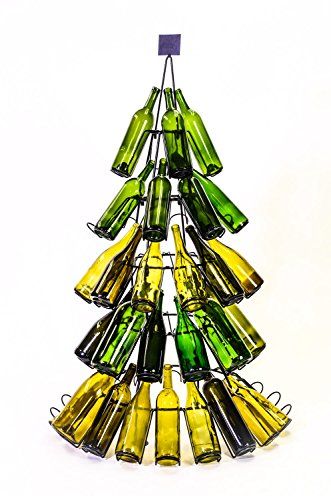 60 Bottle Christmas Tree Wine Rack