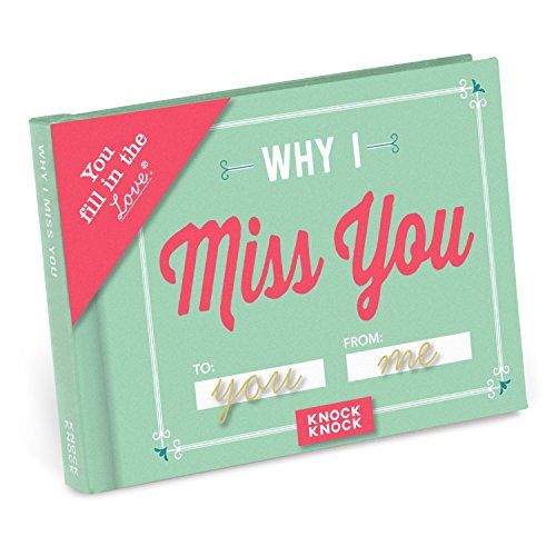 "Why I Miss You" Fill-in-the-Love Book 