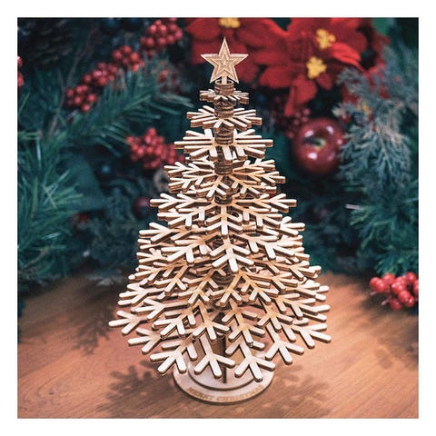 9 Wooden Christmas Trees To Buy This Festive Season