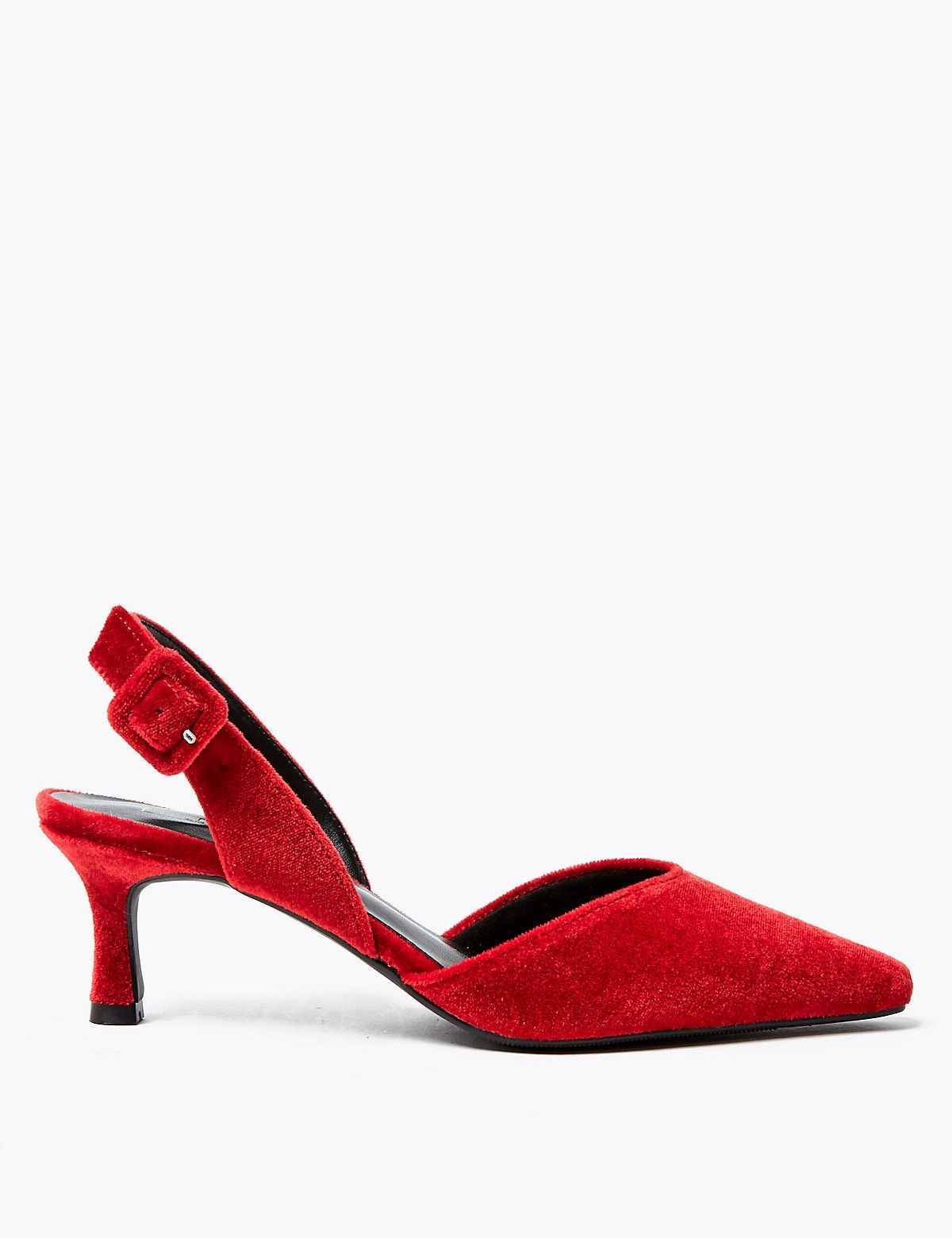 m&s red heels