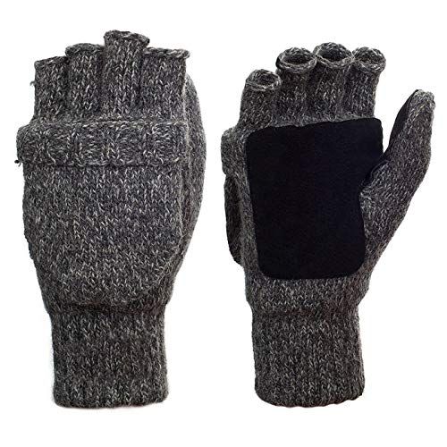 Suede Thinsulate Thermal-Insulated Mittens