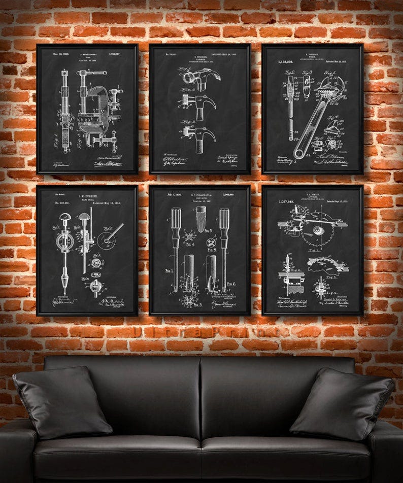 Tools Vintage Art