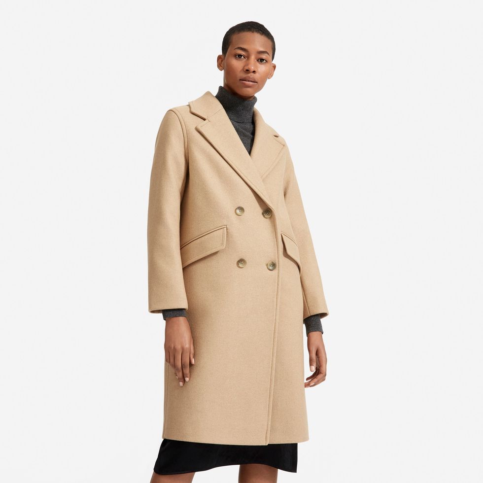 This Perfect Everlane Coat Is the Only Reason to Like Winter Weather