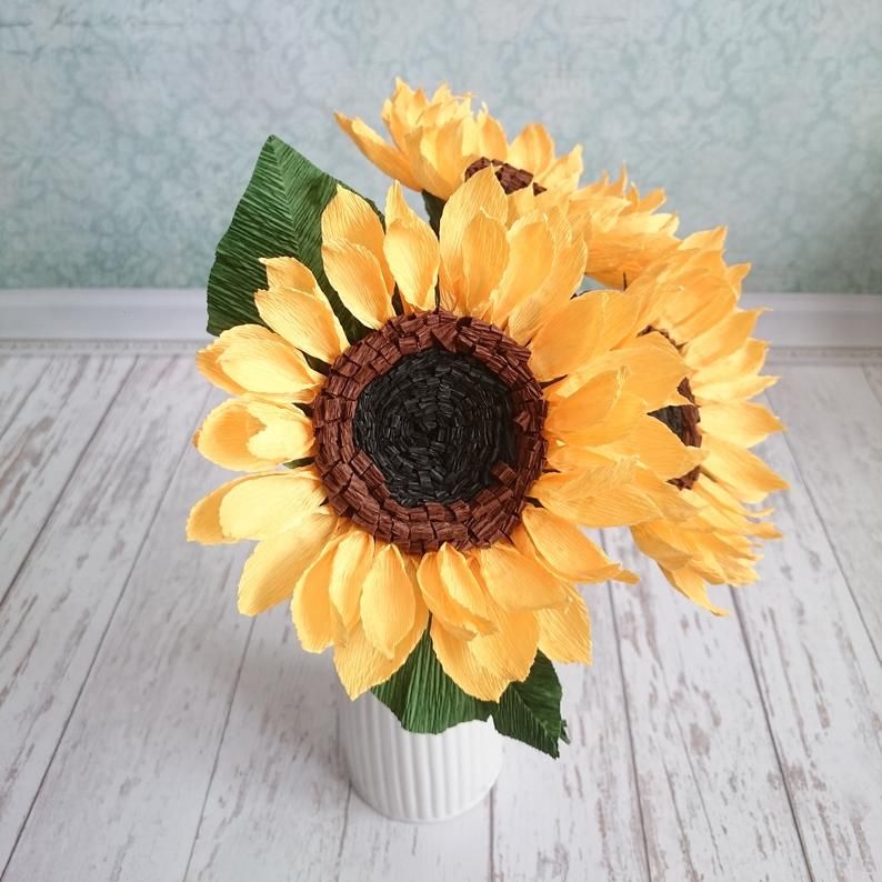 Paper Sunflower Bouquet