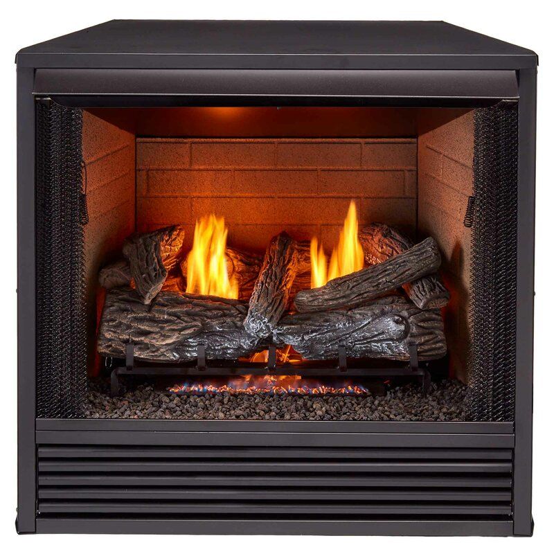 Heating Universal Vent Free Propane/Natura Fireplace Insert