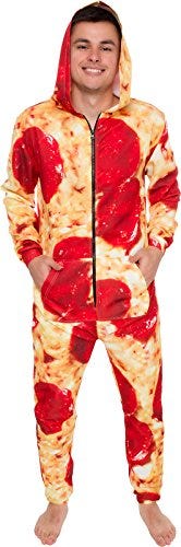 Hooded Pizza Jumpsuit