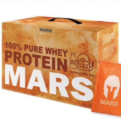  戰神 MARS 低脂乳清-烏龍茶拿鐵(60包/盒)  